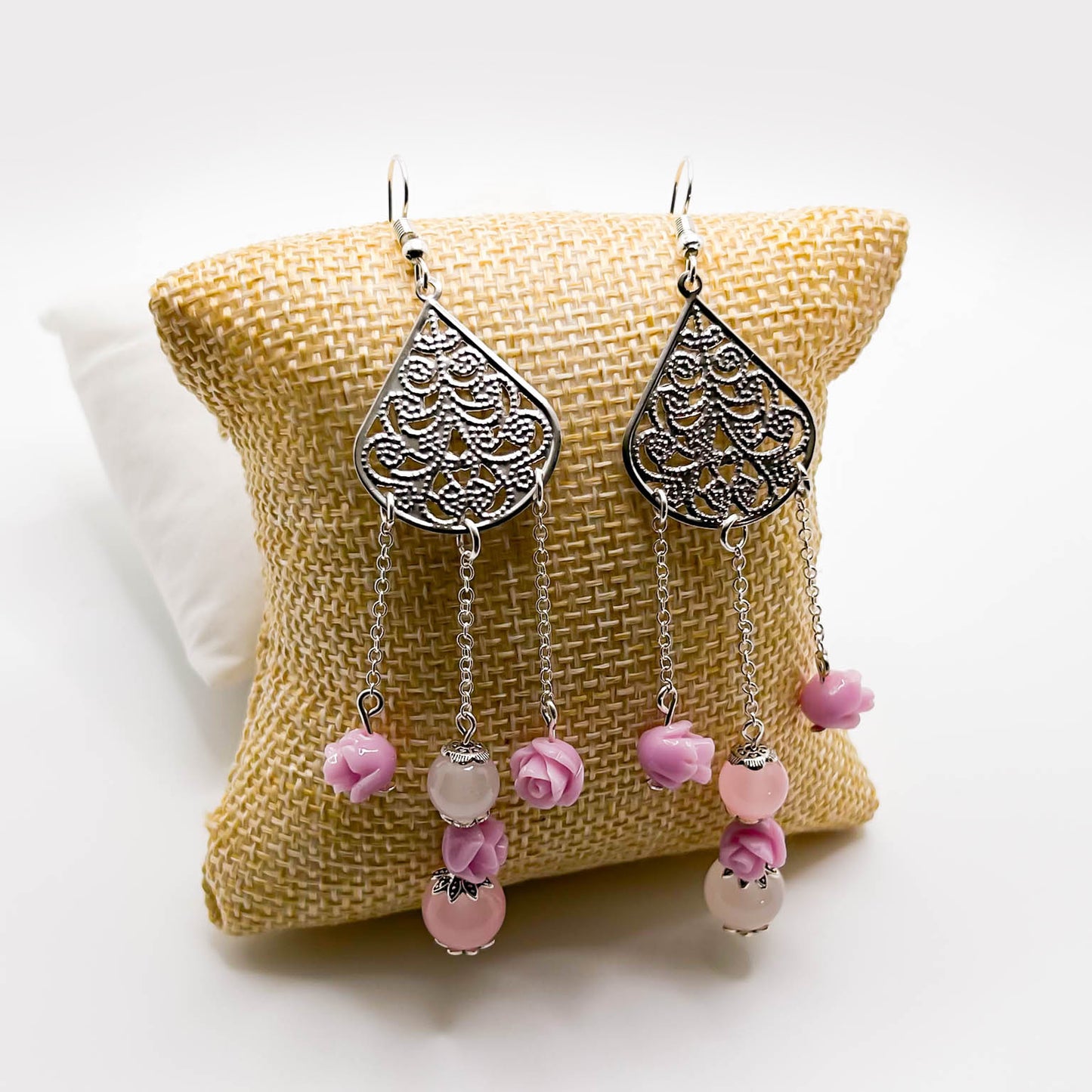 Lace Chandelier Earrings