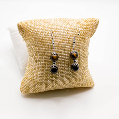 Tigers Eye Earrings